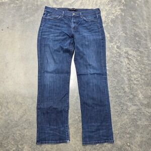 Joe's Jeans The Rebel W38 Mens Dark‎ Wash Denim Straight Leg Jeans